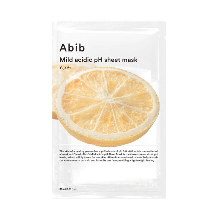 Abib Mild Acidic pH Sheet Mask Yuja Fit 30ml
