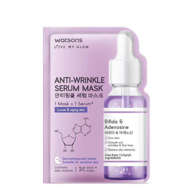 Watsons Anti-Wrinkle Serum Mask 1pc