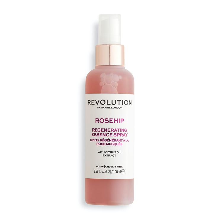 Revolution Skincare Regenerating Essence Hydrating Spray Rosehip Seed Oil 100ml