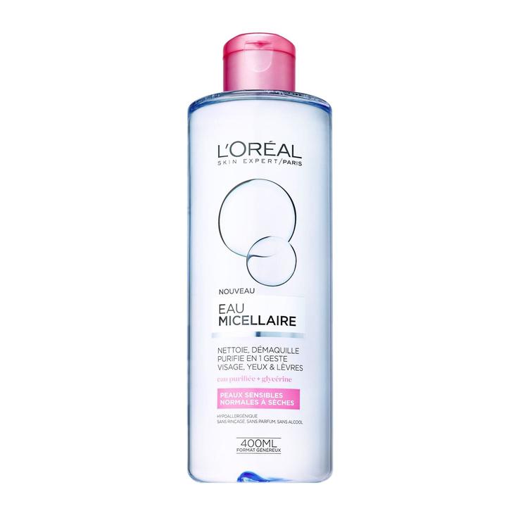 L'Oreal Paris Cleansing & Make-Up Removing Micellar Water Normal to Dry Skin 400ml