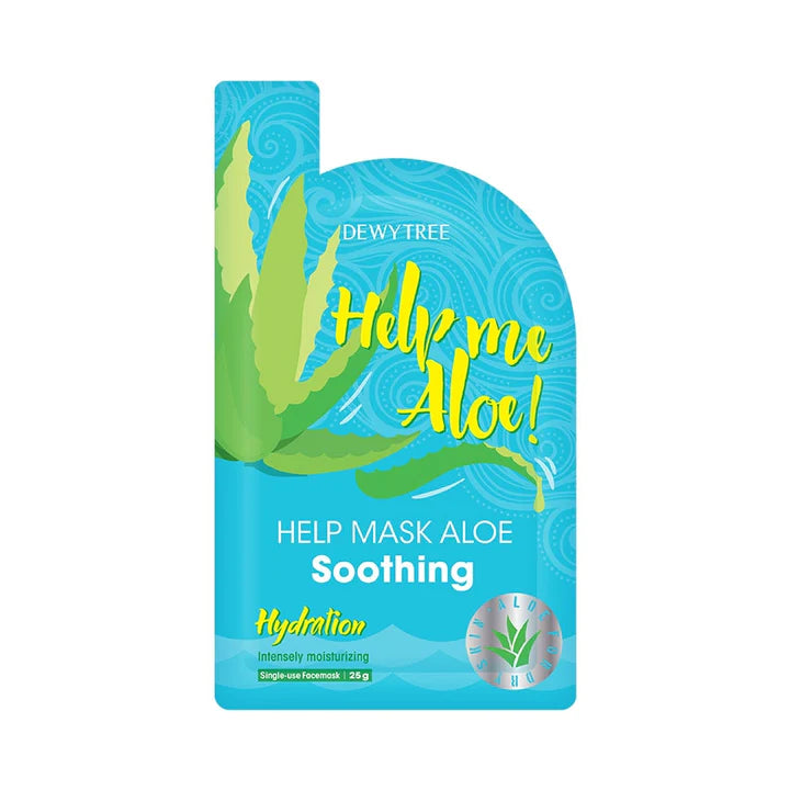 Dewytree Help Soothing Aloe Sheet Mask 1pc