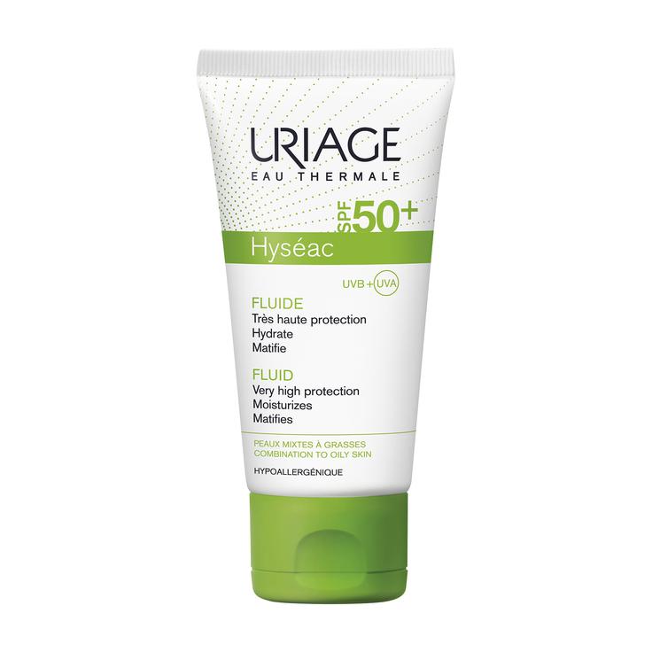 Uriage Hyseac Moisturising Fluid Sun Cream SPF50+ 50ml