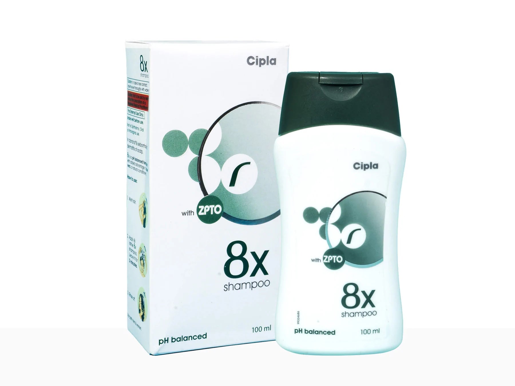 Cipla With ZPTO 8x Shampoo 100ml