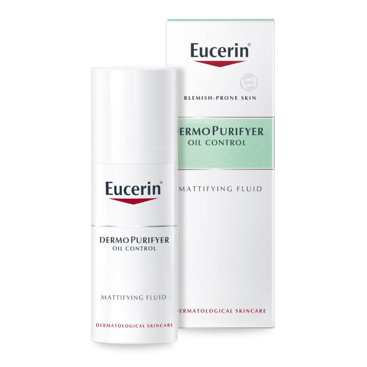 Eucerin DermoPurifyer Oil Control Mattifying Fluid Acne Treatment 50ml