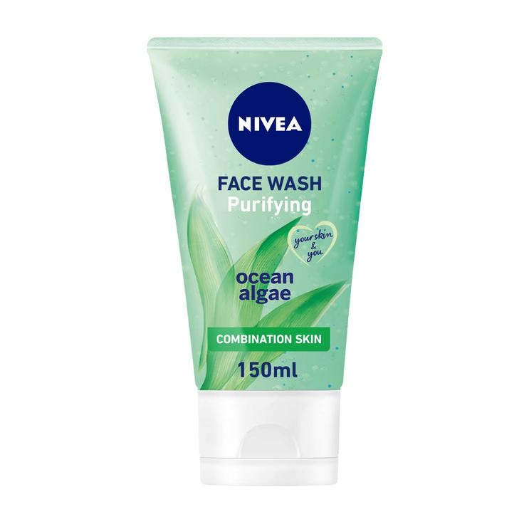 Nivea Purifying Face Wash Combination Skin Ocean Algae 150ml