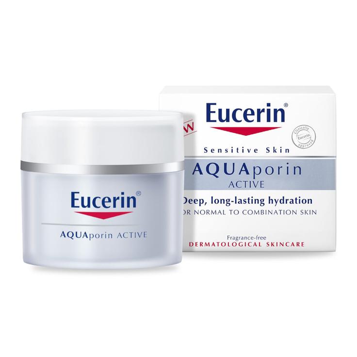 Eucerin Aquaporin Active Cream Body Moisturiser Normal-Combination Skin 50ml