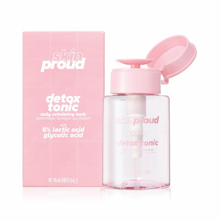 Skin Proud Detox Tonic Exfoliating Toner 145ml