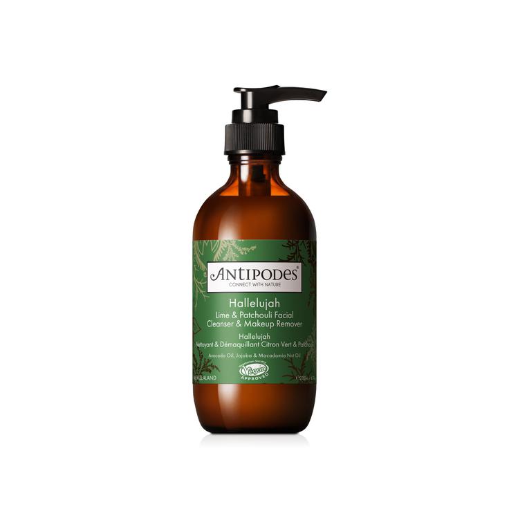 Antipodes Hallelujah Lime & Patchouli Cleanser Anti-ageing & Hydrating 200ml