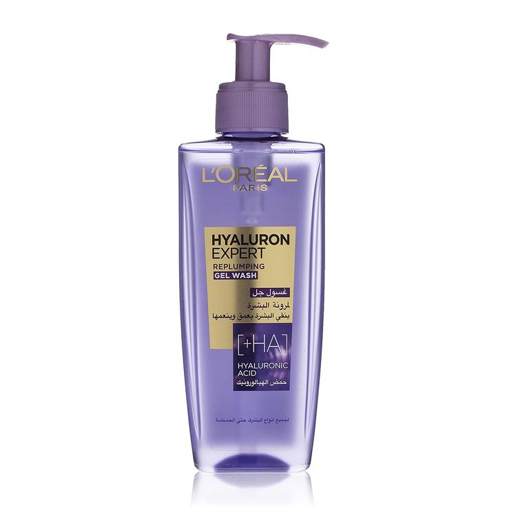 L'Oreal Paris Hyaluron Expert Replumping Gel Wash Cleansing 200ml