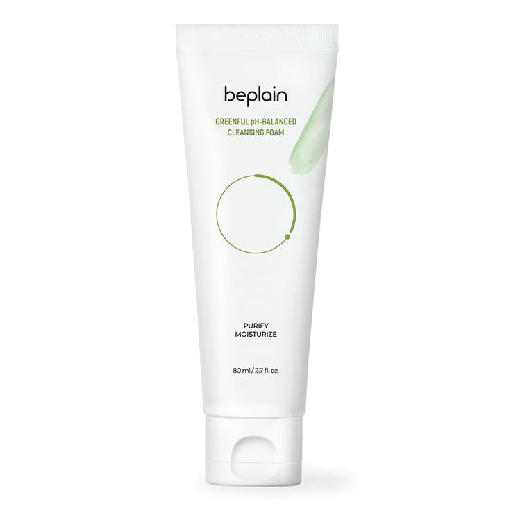 beplain Greenful pH-Balanced Cleansing Foam 80ml
