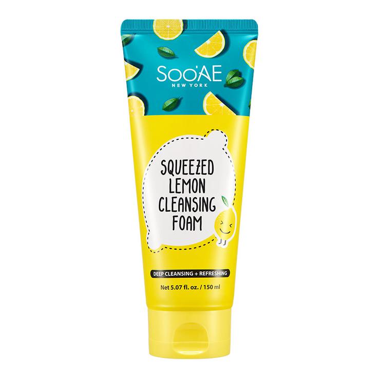 Soo'AE Squeezed Lemon Cleansing Foam 150ml