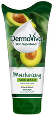 DermoViva Moisturizing Vitamin Boost Avocado Face Wash - 150 ml