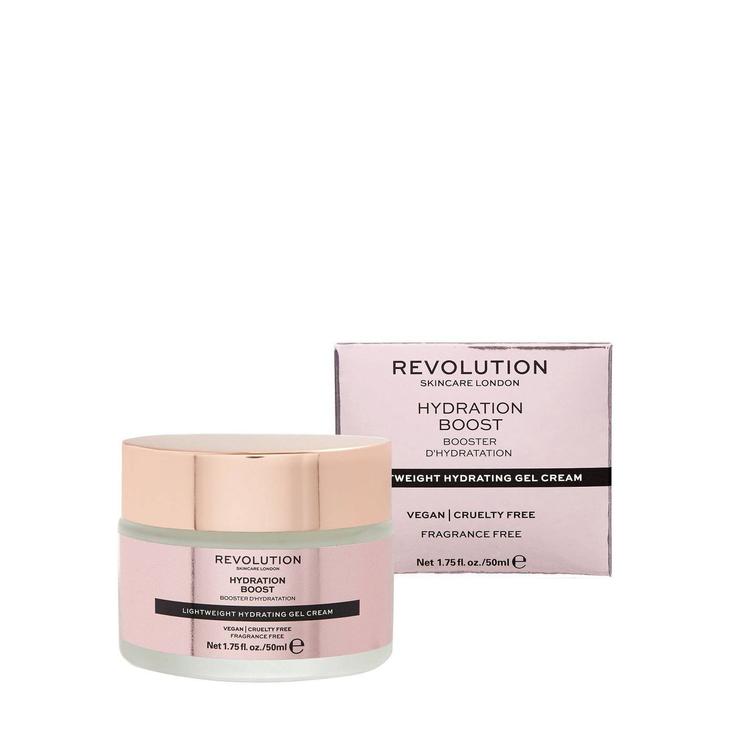 Revolution Skincare Hydration Boost Hydrating Face Gel Cream Hyaluronic Acid 50ml