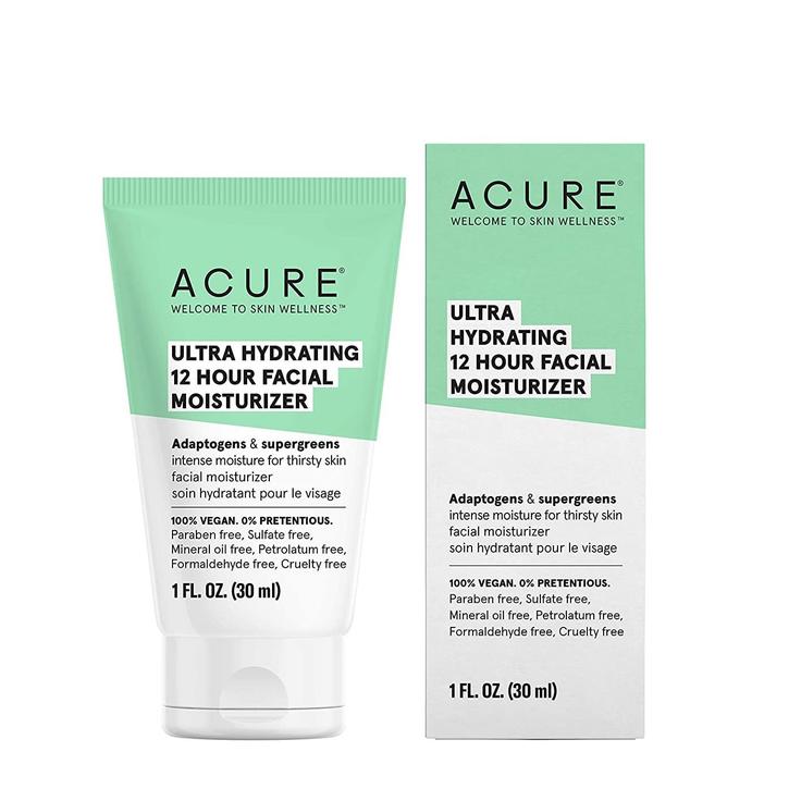 Acure Ultra Hydrating 12 Hour Facial Moisturizer Cream 30ml