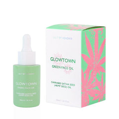 Salt by Hendrix Glow Town Green Face Oil ( Hemp Seed ) 30ml