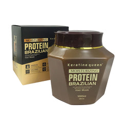 Keratine Queen Moisturizing Protein Brazilian Hair Mask 1000ml