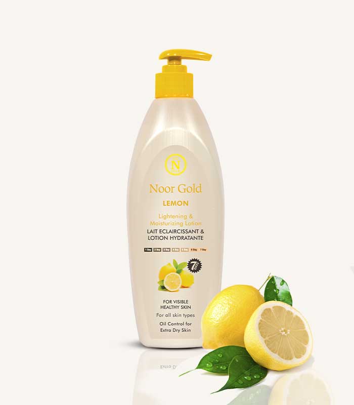 Noor Gold Lemon Lightening & Moisturizing Lotion 