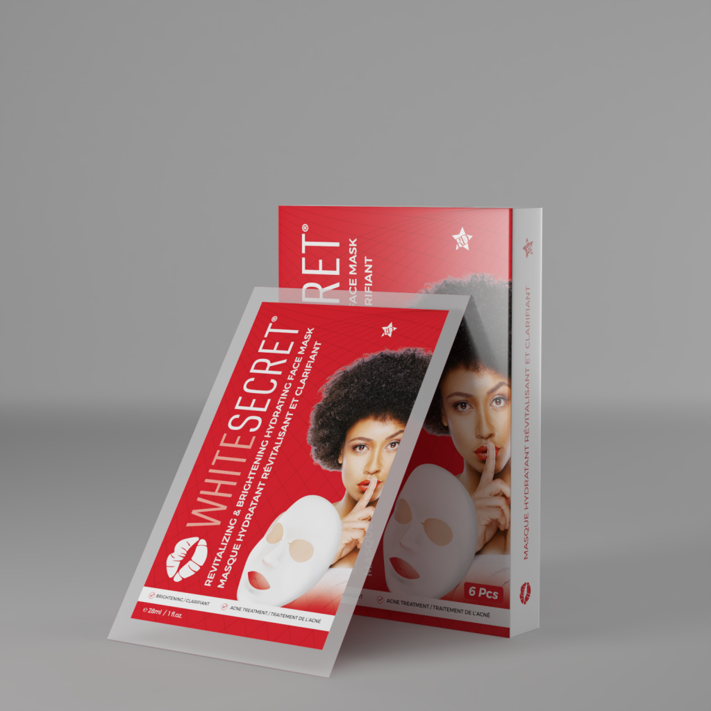 White Secret Revitalizing & Brightening Hydrating Face Mask 