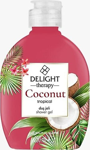 Huncalife Delight Therapy Coconut Tropical Shower Gel 250ml