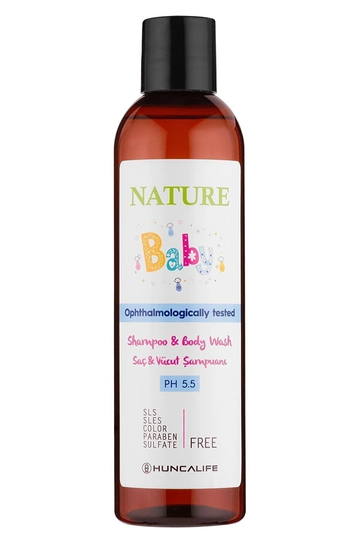 Huncalife Nature Baby Shampoo & Body Wash PH 5.5 350ml