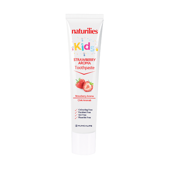 Huncalife Naturilies Kids Strawberry Aroma Toothpaste 50ml