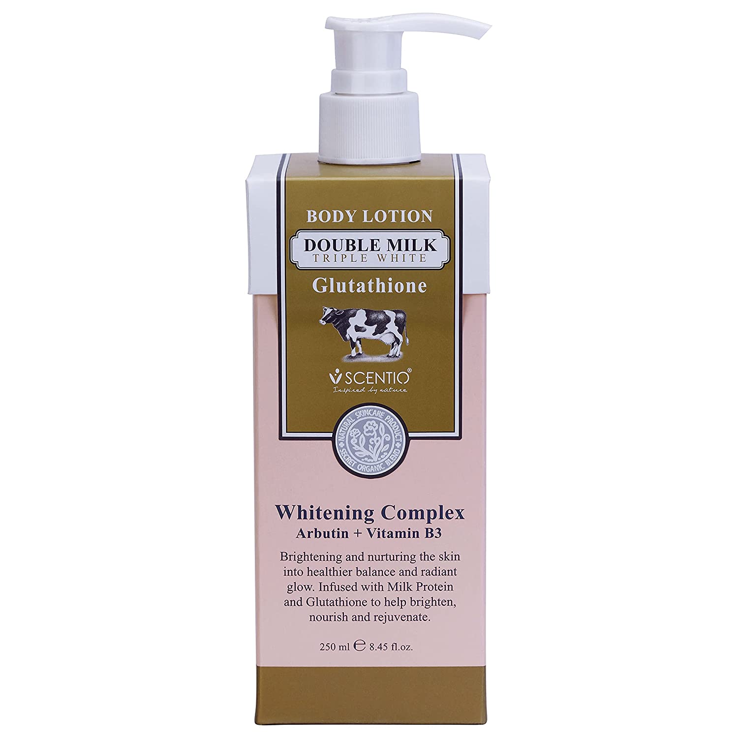Scentio Whitening Complex Double Milk Body Lotion 250ml