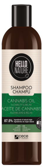 Hello Nature Shampoo Cannabis Oil 300ml