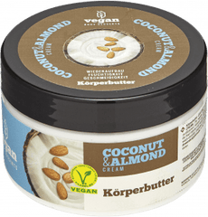 Vegan Coconut & Almond Body Butter 250ml