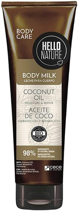 Hello Nature Coconut Oil Body Milk 250ml