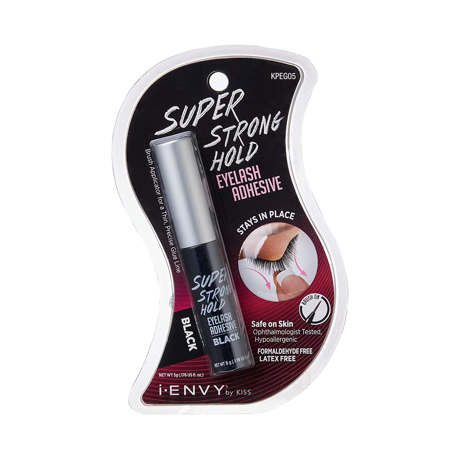 Super Strong Hold Eyelash Adhesive Black