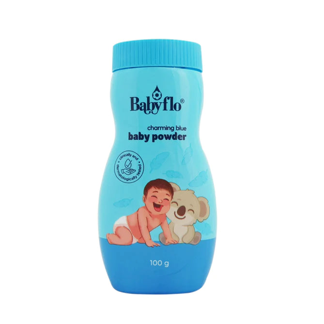 BabyFlo Charming Blue Baby Powder 100g