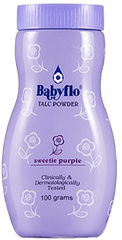 Babyflo Talc Powder Sweetie Purple 100gm