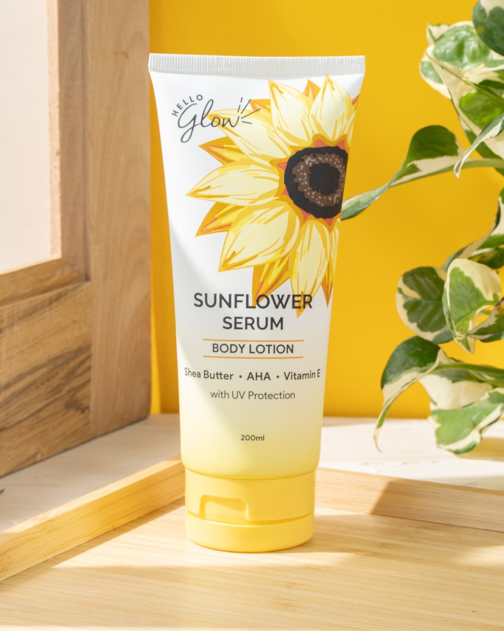 Hello Glow Sunflower Serum Body Lotion 200ml