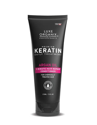 Luxe Organix Premium Keratin Treatment Argan Oil Conditioner 210ml