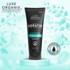Luxe Organix Premium Keratin Treatment Castor Oil Conditioner 210ml