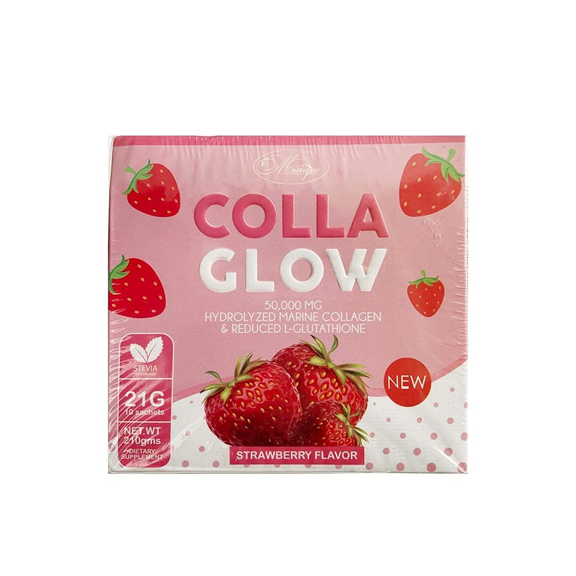 Colla Glow Strawberry Flavor 21g x 10 sachets