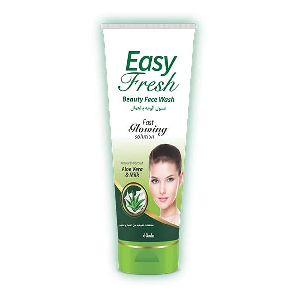 Easy Fresh Beauty Face Wash Aloe Vera & Milk 60ml