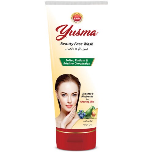 Yusma Beauty Face Wash Avocado & Blueberry For Glowing Skin 60g