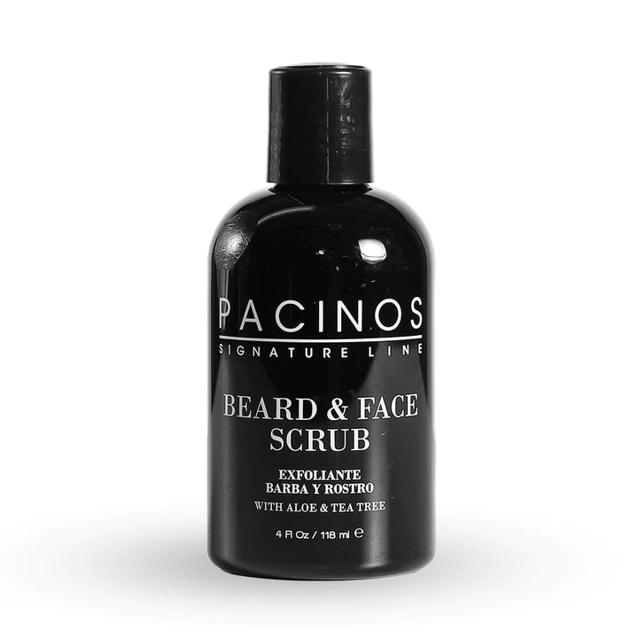 Pacinos Exfoliating Beard & Face Scrub Aloe & Tea Tree 118ml
