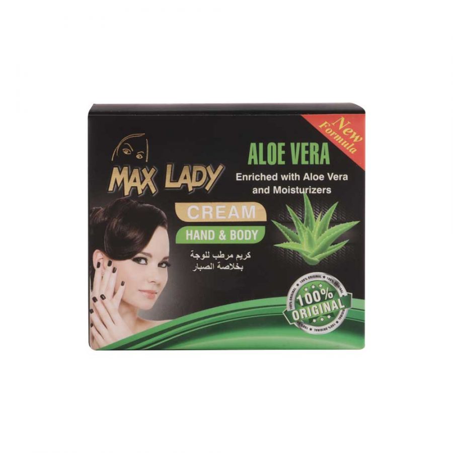 MaxLady Aloe Vera Cream For Hand & Body 200ml