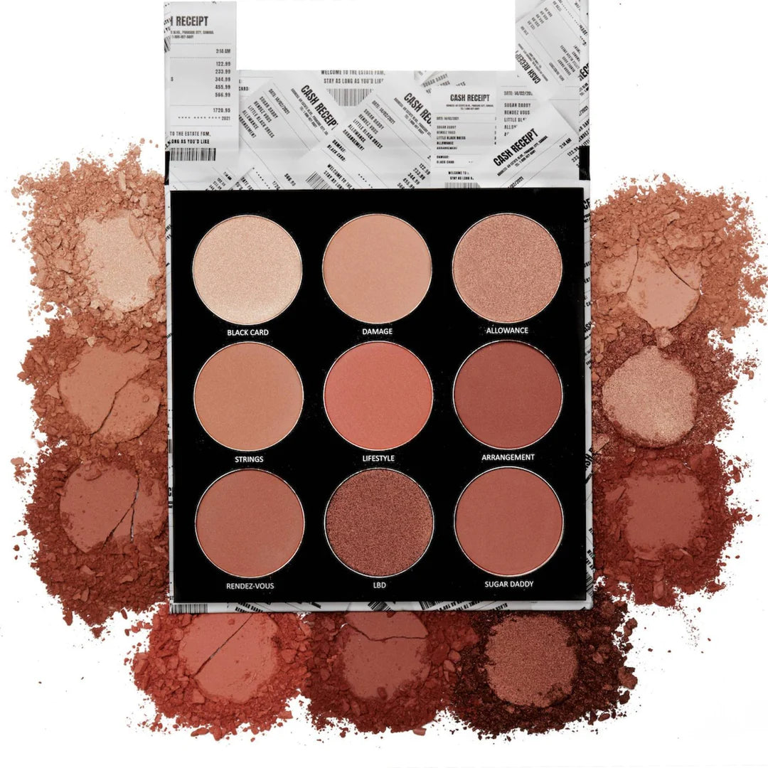 Estate Sugar Daddy Eyeshadow Palette - 9 shades