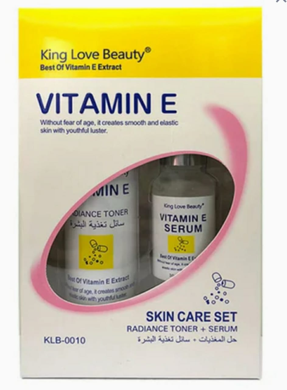 King Love Beauty Vitamin E Skin Care Kit