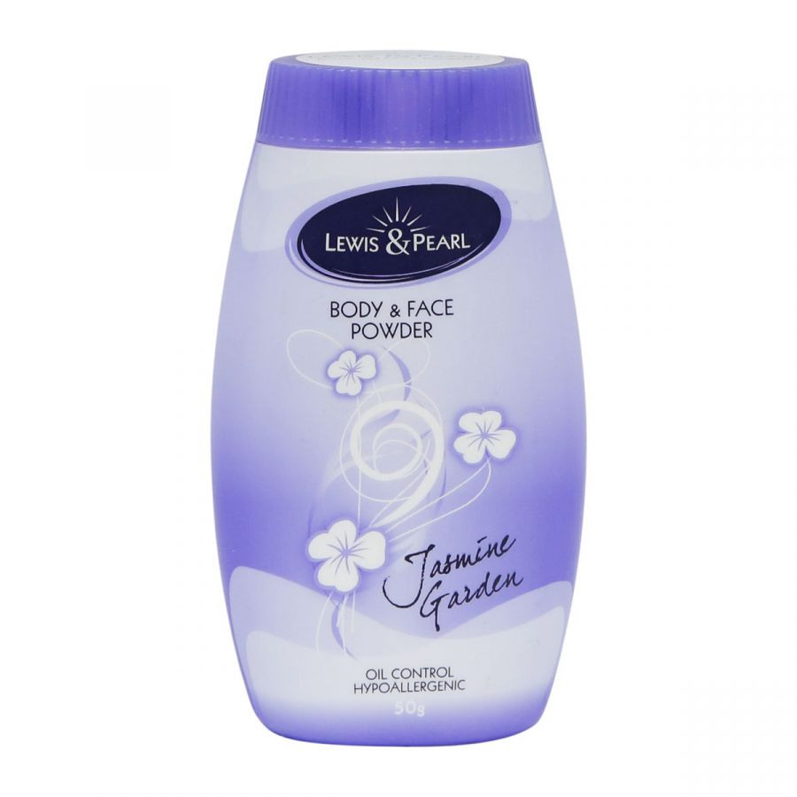 Lewis & Pearl Jasmine Garden Body & Face Powder 50g