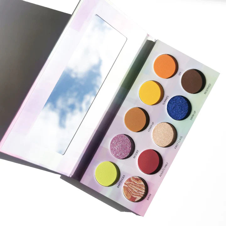 Estate Resort Pgment Eyeshadow Palette - 10 shades