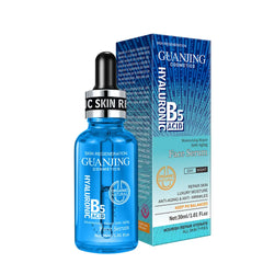 GUANJING Skin Care Moisturizing Repairing Anti Aging Hyaluronic Acid B5 Facial Serum 30ml