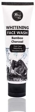 Rivaj UK Whitening Face Wash Bamboo Charcoal 100ml