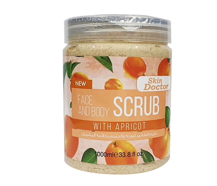 Skin Doctor Face & Body Scrub With Apricot 1000ml