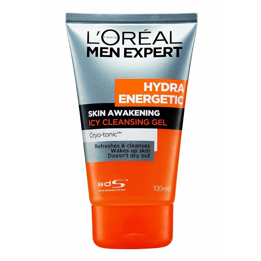 Loreal Men Expert Hydra Energetic Skin Awakening Icy Cleansing Gel 100ml