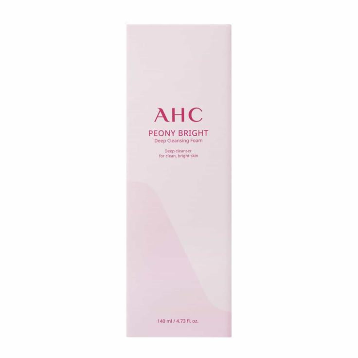 AHC Peony Bright Deep Cleansing Foam 140ml