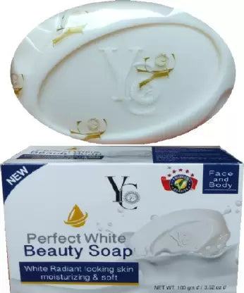 YC Perfect White Beauty Soap for soft skin, 100 g